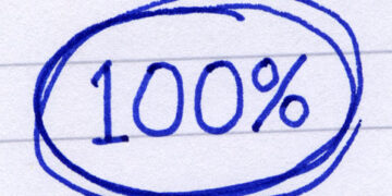 100%