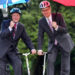 Chris White of Hinckley & Rugby and Mark Robinson of Market Harborough