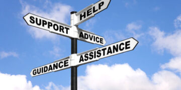 support, help, advice and guidance