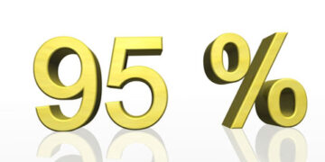 95%