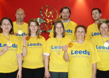 Triathlon fundraising by the Leeds