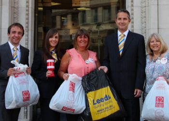 Leeds Building Society uniform donation