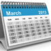 March 2013