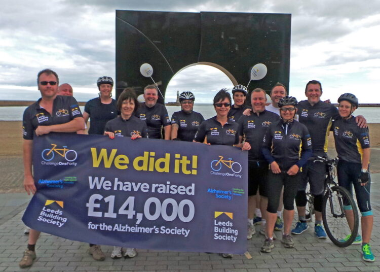 Leeds team raises over £17,000 for Alzheimer’s Society