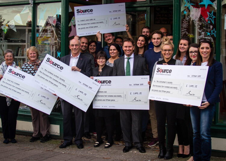 The Source raises £7,500 for charity