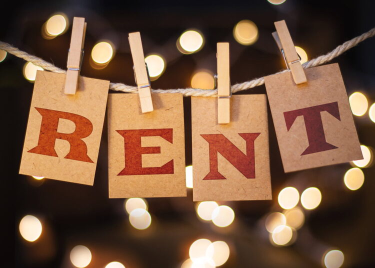Average rents rose 3.5% outside London
