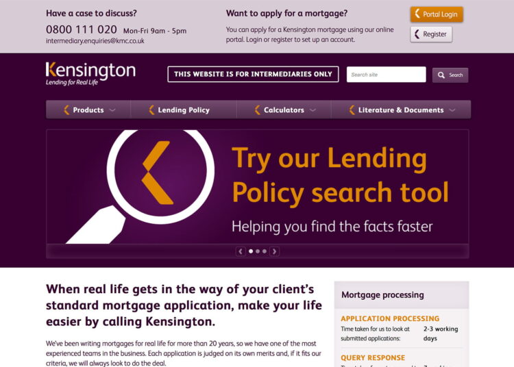 Kensington unveils new intermediary website