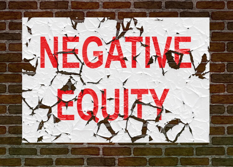 Negative equity still widespread around country