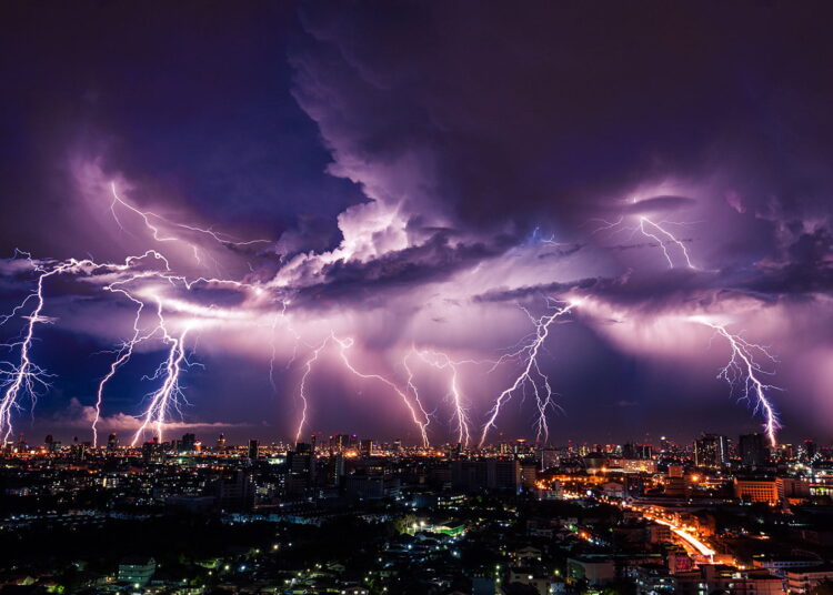 £45k bill from lightning strike