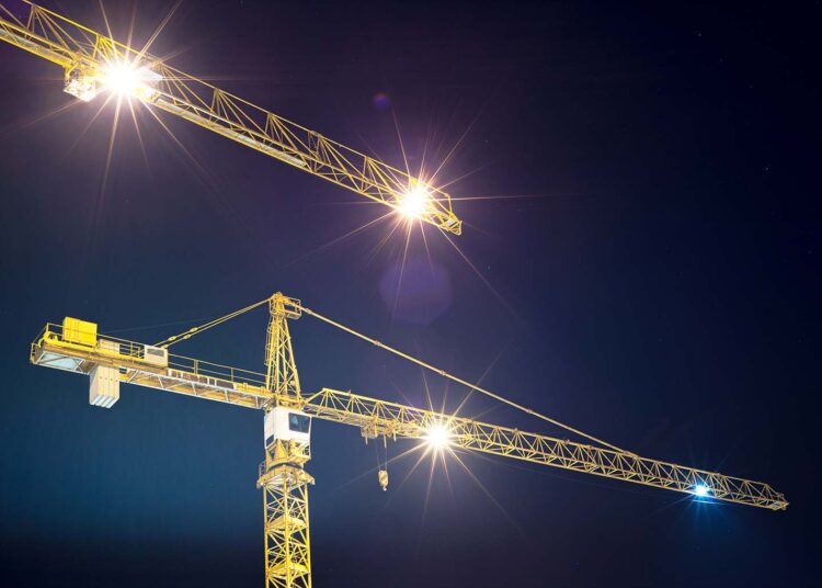 Fall in construction output