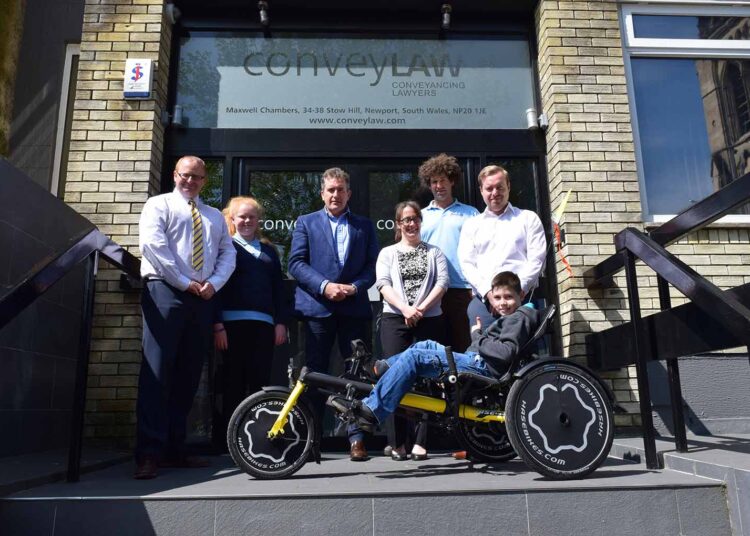 Conveyancers help 11-year old with special trike