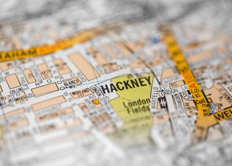 Hackney sees large house price per square metre rise