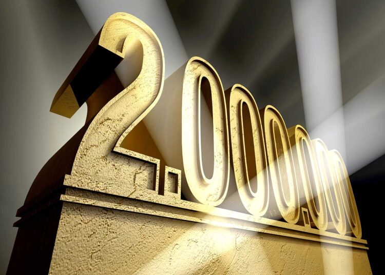 MTE passes 2m transaction mark