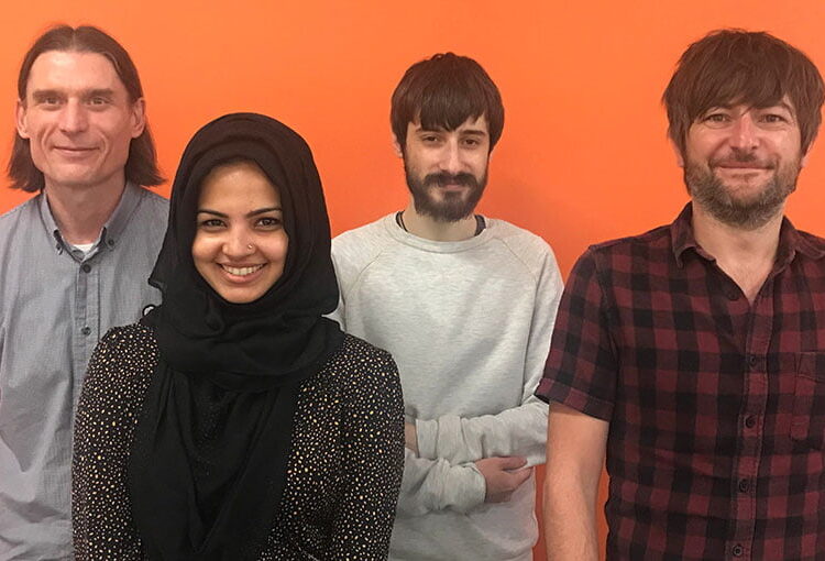 David Brown, Hania Zaidi, Nick Anjum and David-Hillerby