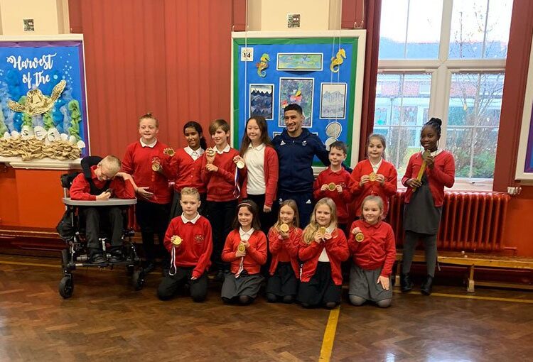 The Money Group’s brand ambassador on school tour