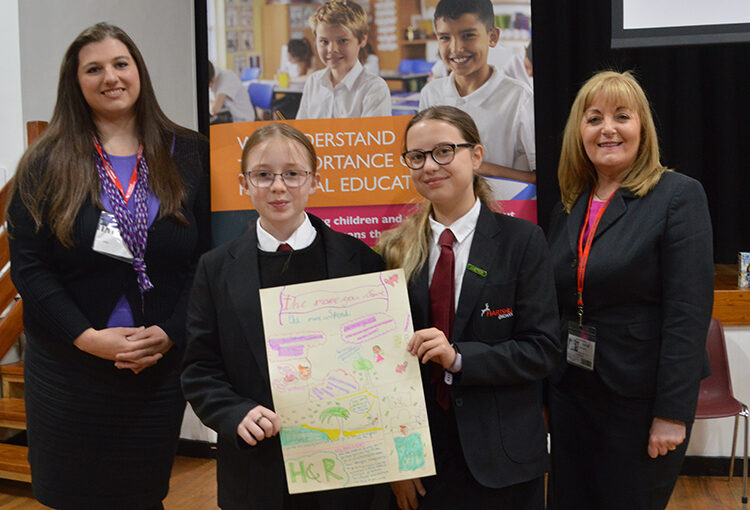 H&R BS delivering financial education sessions to schools